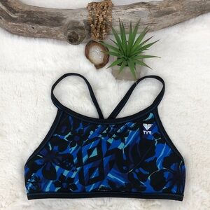 TYR Floral Reversible Swim Top Racerback Tank
